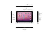 CLEVO Tablette KX-12R Tablette tactile durcie militarisée IP65 incassable, étanche, très grande autonomie - KX-12R