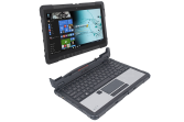 CLEVO Serveur Rack Tablet-PC 2-en1 tactile durci militarisée IP65 incassable, étanche, très grande autonomie - KX-11X