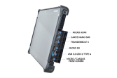 CLEVO Serveur Rack Tablette tactile étanche eau et poussière IP66 - Incassable - MIL-STD 810H - MIL-STD-461G - Durabook R11
