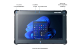 CLEVO Tablette Durabook R11 AV Tablette tactile étanche eau et poussière IP66 - Incassable - MIL-STD 810H - MIL-STD-461G - Durabook R11