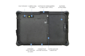 CLEVO Tablette Durabook R8 STD Tablette tactile étanche eau et poussière IP66 - Incassable - MIL-STD 810H - MIL-STD-461G - Durabook R8