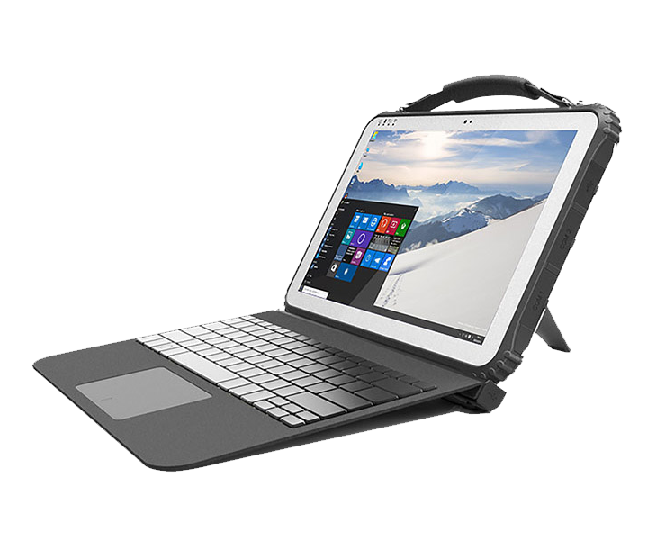 CLEVO - Tablette KX-12K - tablette tactile durcie Full HD IP65 avec clavier amovible
