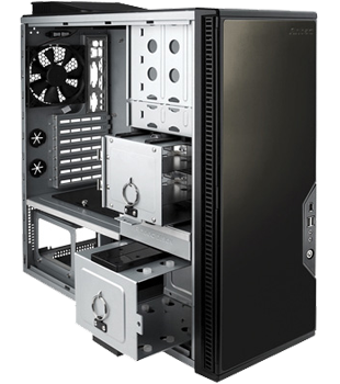 Enterprise 370 - Ordinateur PC très puissant, silencieux, certifié compatible linux - Système de refroidissement - CLEVO