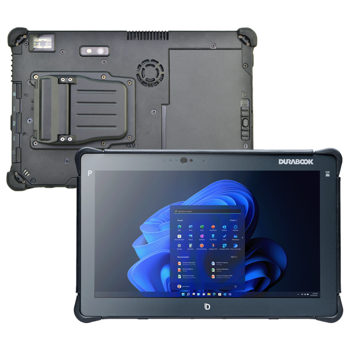 CLEVO Tablette Durabook R11 AV Tablette tactile étanche eau et poussière IP66 - Incassable - MIL-STD 810H - MIL-STD-461G - Durabook R11